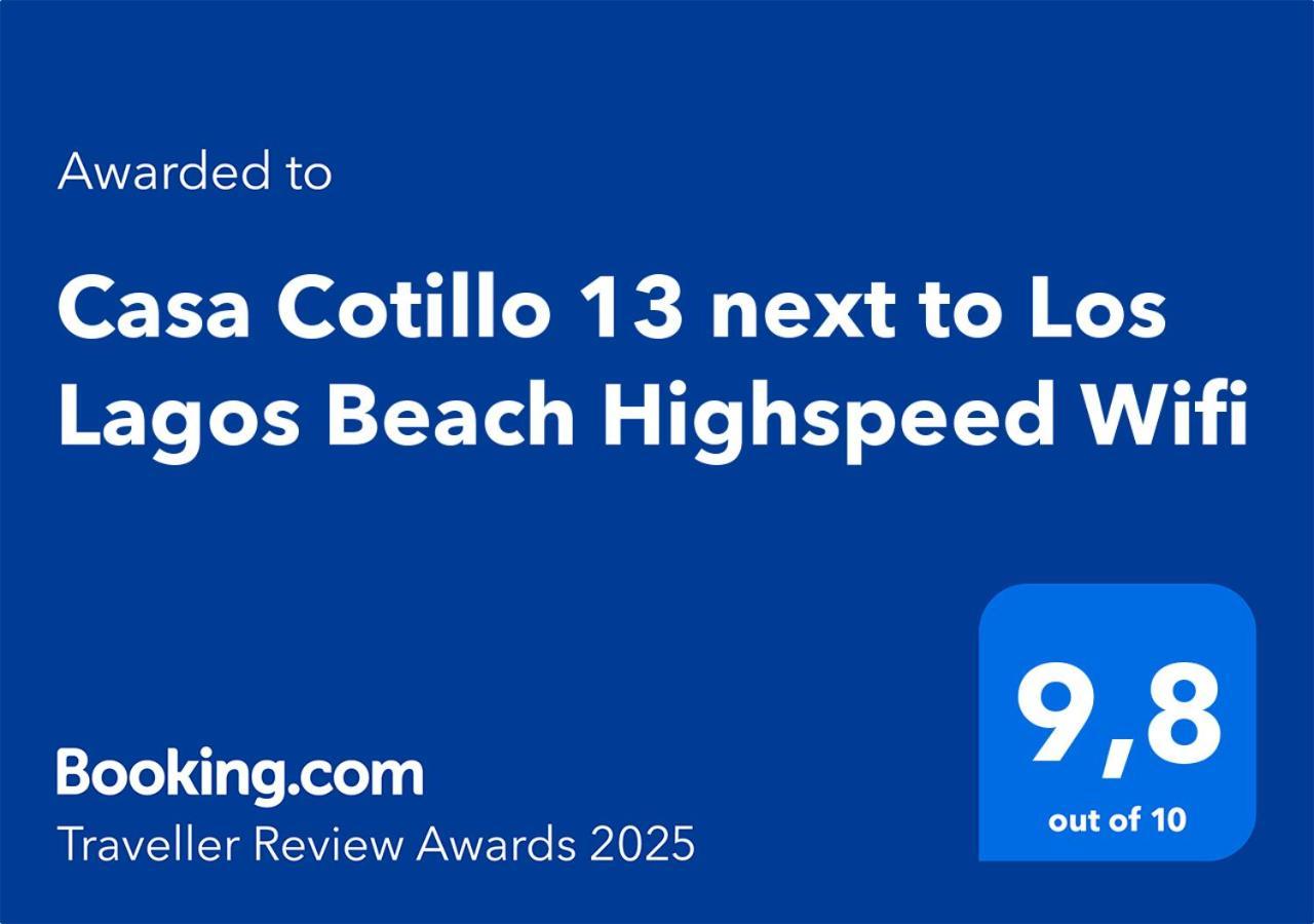Casa Cotillo 13 Next To Los Lagos Beach Highspeed Wifi Εξωτερικό φωτογραφία